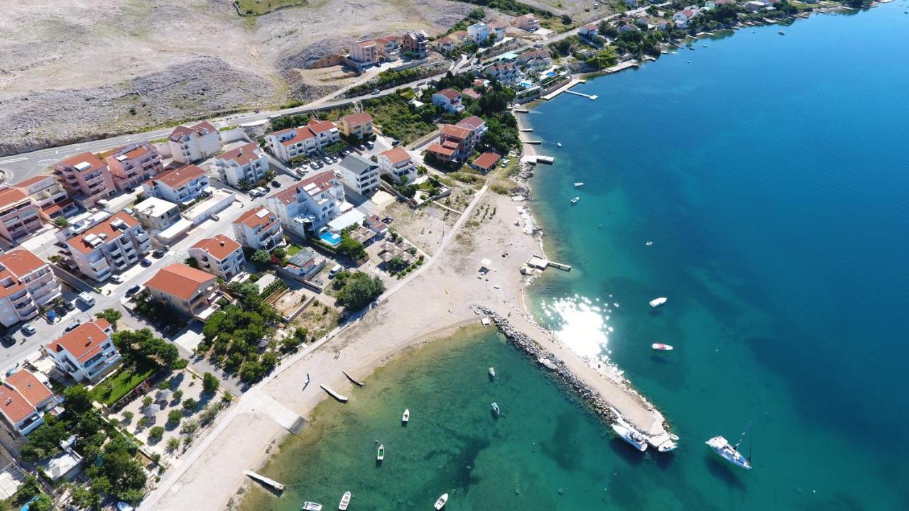 Apartments Barbati Novalja Eksteriør billede